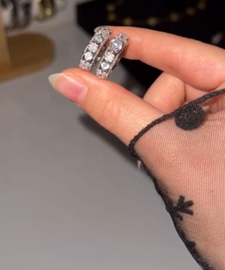 Couple Marbel Stone Ring